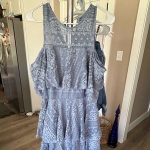 Gianni bini ruffles dress brand new with tags